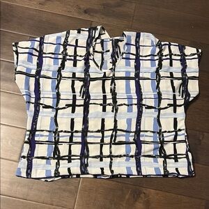 Northern Reflections Stylish Blue and Black Shirt, size XXL
